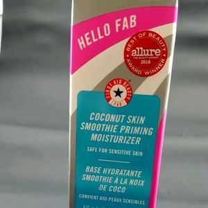 Hello fab coconut skin smoothie priming moisturize